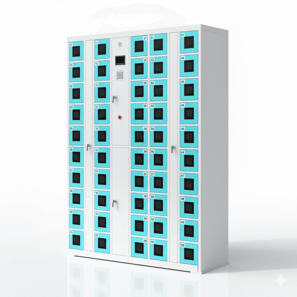 Smart Mobile Charging Lockers: A Secure and Fast-Charging Solution for Public Spaces - LinQu智能科技新闻配图