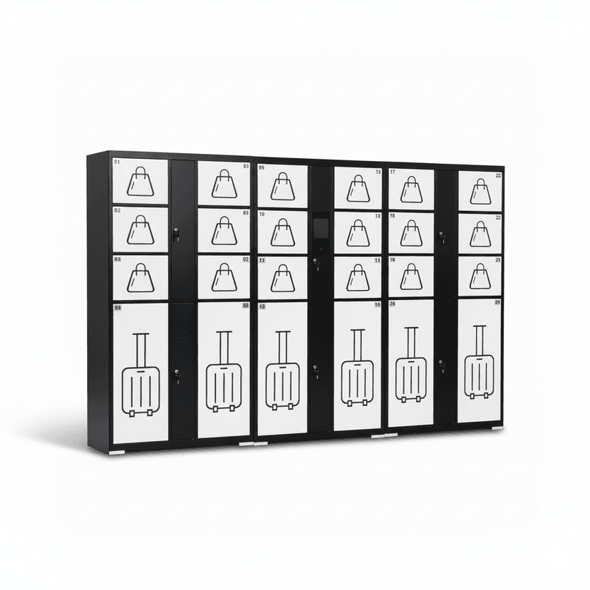 智能行李柜（Smart Luggage Locker）：适用于景区、机场和车站的安全自助存放解决方案