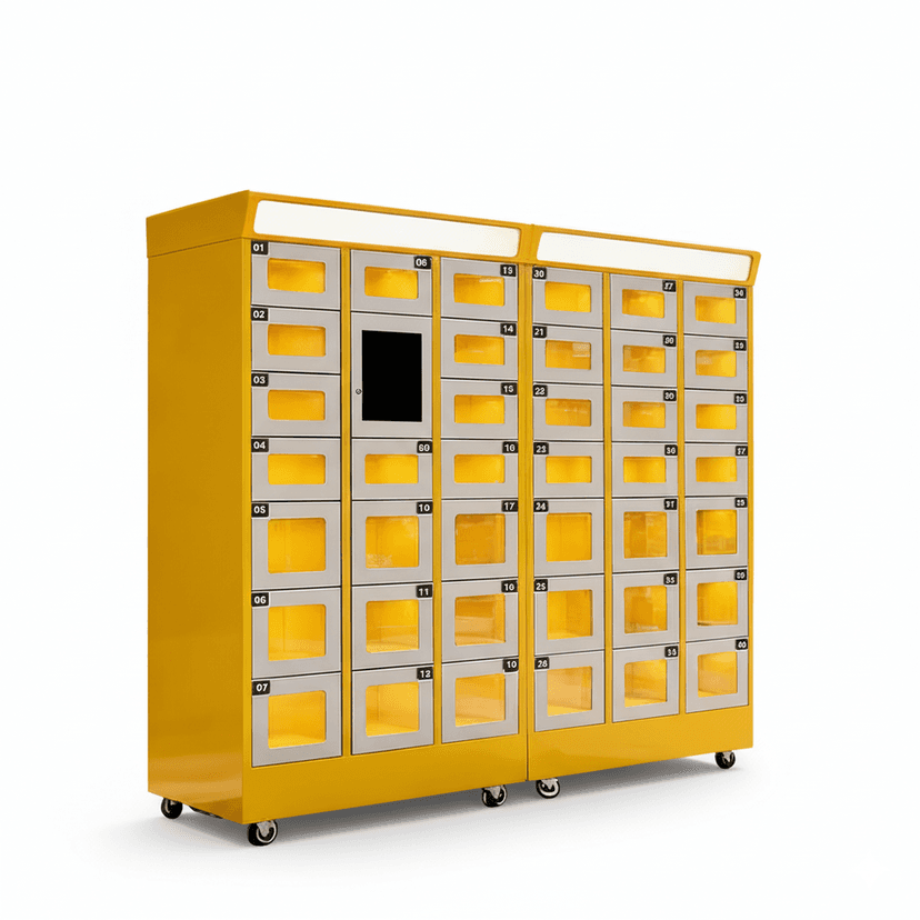 Smart Food Lockers: Intelligent Heated Food Delivery Lockers for Modern Food Services