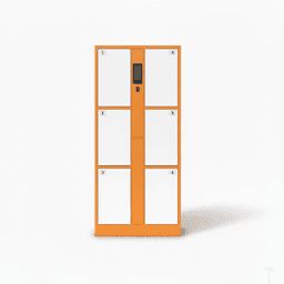 24 7 Smart Laundry Locker for Dry Cleaners with Self Service Parcel Delivery and Assembled Steel Cabinet