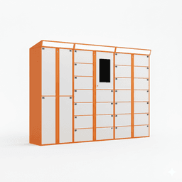 Factory Direct Outdoor Smart Laundry Locker with Electronic Lock Durable & Rust Resistant for Public and Commercial Use