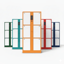 Factory Direct Outdoor Smart Laundry Locker with Electronic Lock Durable & Rust Resistant for Public and Commercial Use