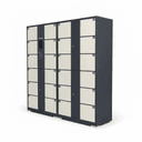 Smart Electronic Locker QR Code Barcode Intelligent Lockers Smart Pick up Locker for Gym Supermarket School Water Park