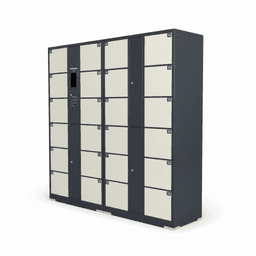 Smart Electronic Locker QR Code Barcode Intelligent Lockers Smart Pick up Locker for Gym Supermarket School Water Park