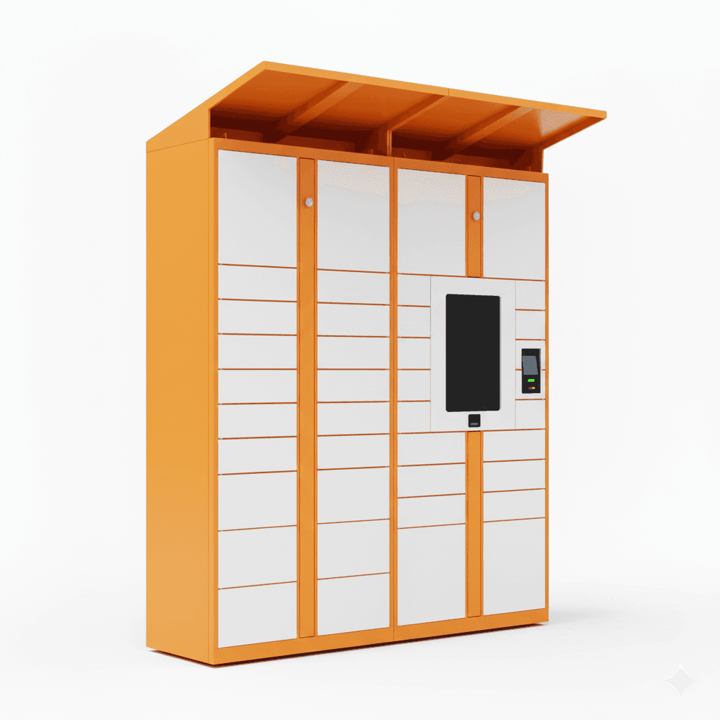 Smart Assembled Electronic Lock Shared Parcel Locker Express Cabinet for Secure Delivery in Residential Areas - Linqu Smart Lockers