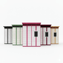 Smart Assembled Electronic Lock Shared Parcel Locker Express Cabinet for Secure Delivery in Residential Areas