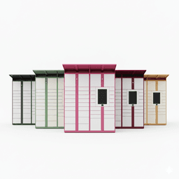 Smart Assembled Electronic Lock Shared Parcel Locker Express Cabinet for Secure Delivery in Residential Areas