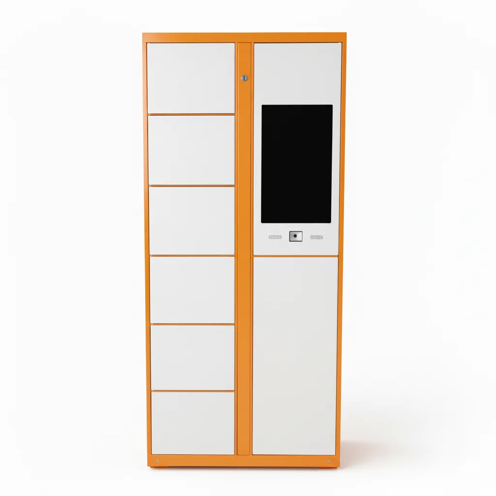 Smart Outdoor Laundry Locker with Electronic Lock Assembled Steel Rust Resistant Design - LinQu smart locker