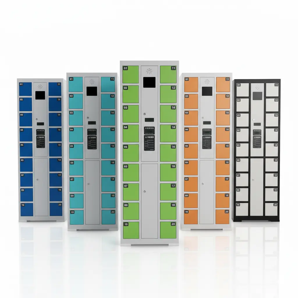 Smart Cell Phone Charging Locker Station with Charging Lamp Cabinet Support for ODM OEM - LinQu smart locker
