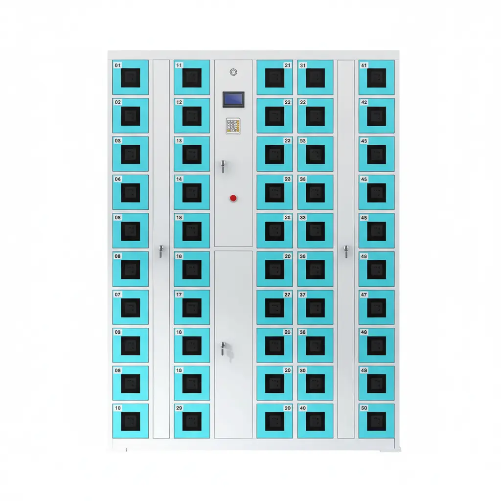 Smart Cell Phone Charging Electronic Lock USB Digital Box with Swipe Card Access Durable & Rust Resistant - LinQu smart locker