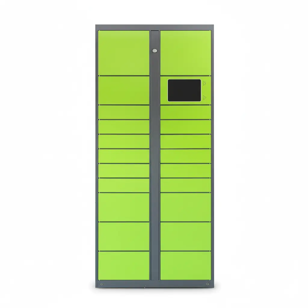 Intelligent Parcel Locker for Office Buildings with Multi-Carrier Integration and Cloud Management - LinQu smart locker