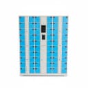 campus charging locker touchscreen interface for teacher batch lock and student QR code access