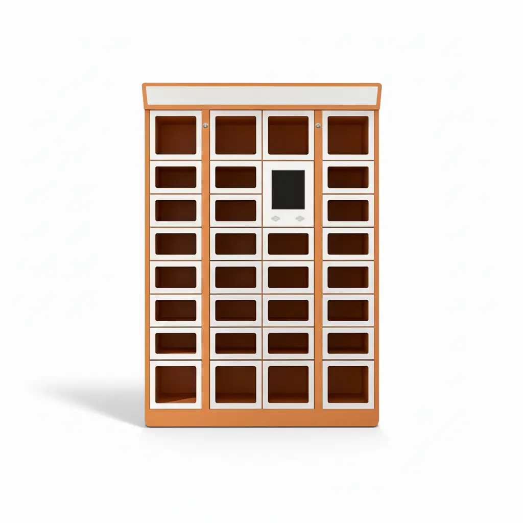 Intelligent Vending Locker for Hotels with Glass Door Display and Multi-Payment System - LinQu smart locker