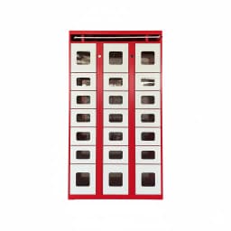 premium vending locker hotel lobby deployment with brand customization fascia panel