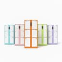 keyless smart locker detail view with QR code scanner