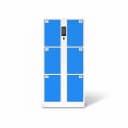 commercial smart locker unit with electronic lock system