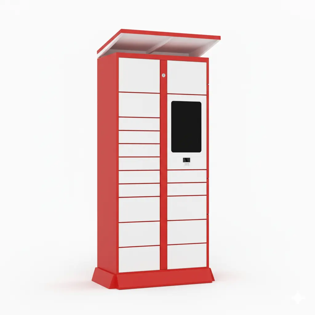 Smart Parcel Locker for Retail Stores with Click-and-Collect and BOPIS Integration - LinQu smart locker