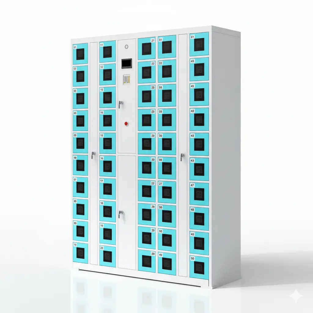 非洲太陽能手機充電櫃：無需電網，隨處充電 - LinQu智能科技解决方案配图