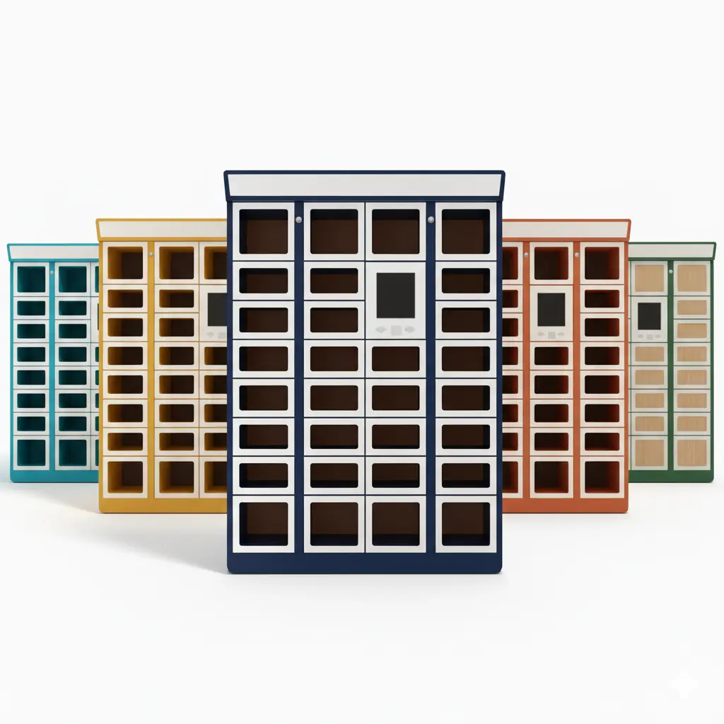 BOPIS Retail Smart Locker Solution: Click and Collect Locker for Modern Stores - LinQu智能科技解决方案配图