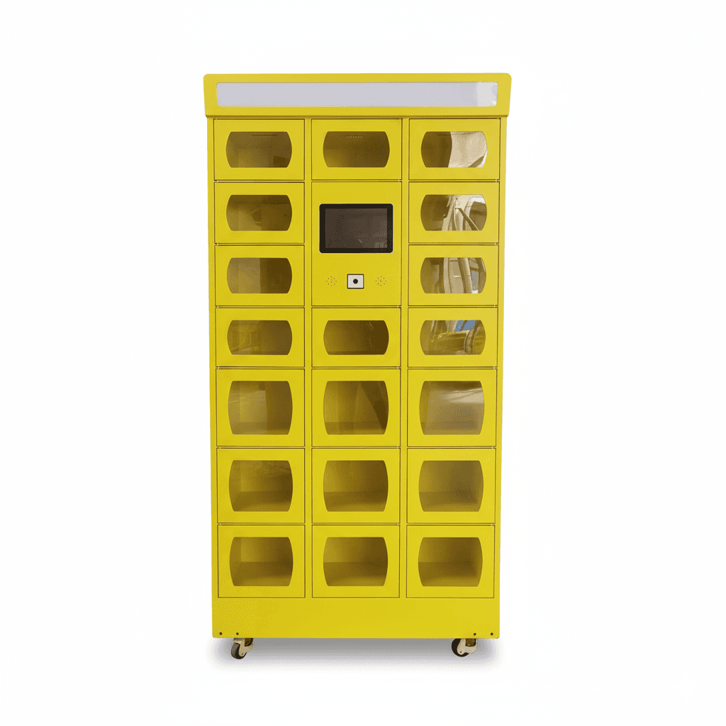 smart vending locker with multiple payment options
